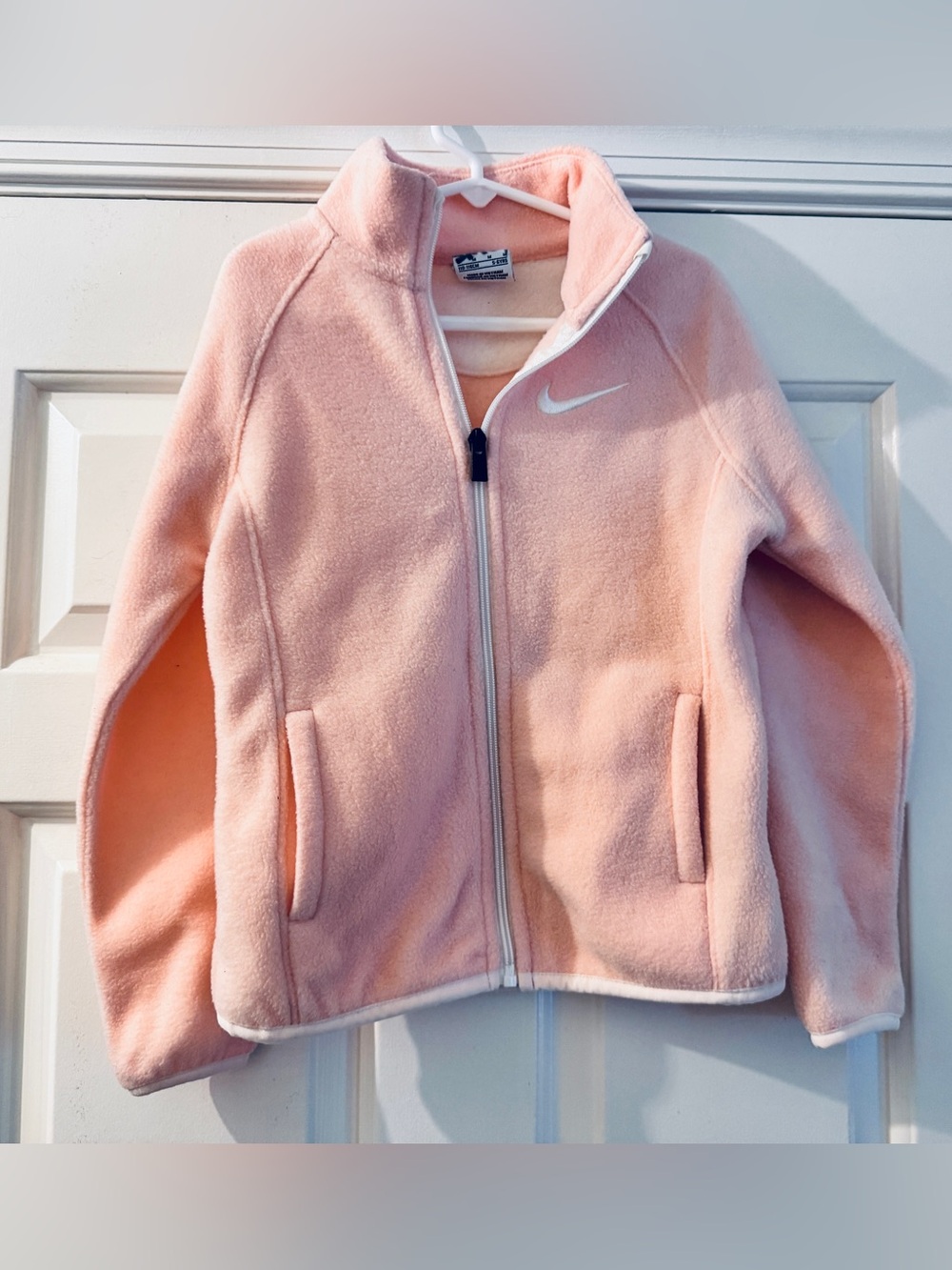 Nike Pink Girls' Soft Zip Fleece Jacket